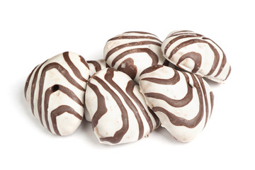 Group of chocolate cookies