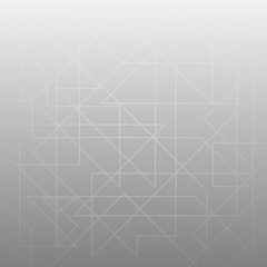 Abstract gray gradient background with creative line concept