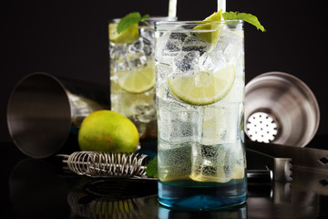Lemon Fruit Lime Caipirinha of Brazil