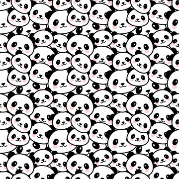 Panda Seamless Pattern