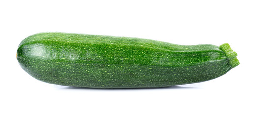 zucchini isolated on white background