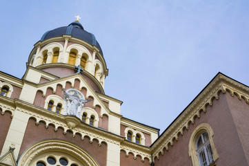 The Chapel of the Divine Heart of the Lord, Marianum, Opava - sacral building and landmark of the silesian city. Architecture is made in romanian style