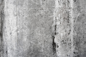 Texture of old gray concrete wall for background