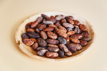 healthy food, cocoa beans