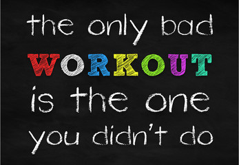 Fototapeta premium Fitness workout motivational concept