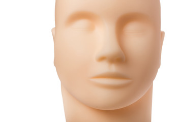 Realistic mannequin head
