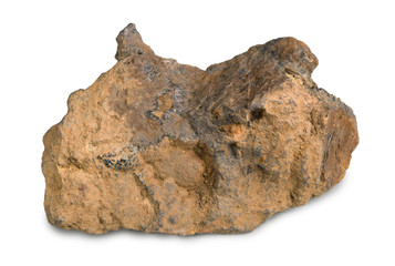 Mineral stone limonite (swamp ore) is an iron ore consisting of  hydrated iron oxide-hydroxides. 