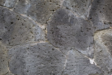 Basalt - Steinmauer