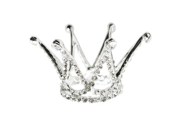 Diamond crown isolated