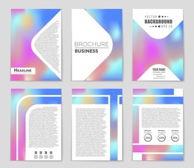 Abstract vector layout background set. For art template design, list, page, mockup brochure theme style, banner, idea, cover, booklet, print, flyer, book, blank, card, ad, sign, sheet,, a4