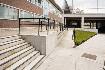 handrail for wheelchair users