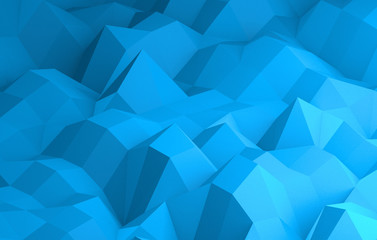 Wave multicolored 3d abstract surface