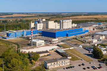 Obraz premium Завод средних размеров