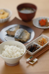 朝ご飯　朝食