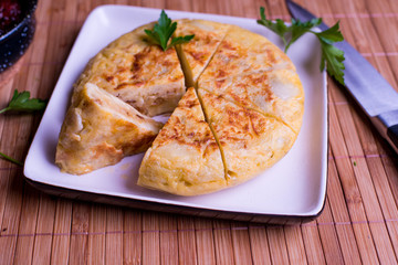 Tortilla de patatas - Spanish potato omelett