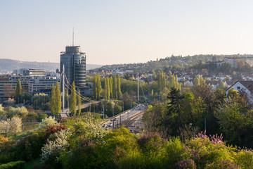 Stuttgart Landscape Loewentor Kessel Aerial Beautiful European City Germany © hunterbliss