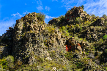 Beautiful rocky landscape, Armenia