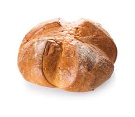 Round bread close-up