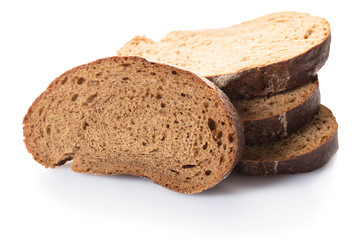 bread slices closeup