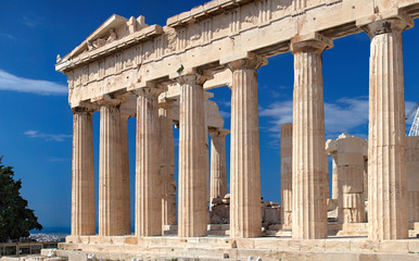 Obraz premium Sun washed Parthenon