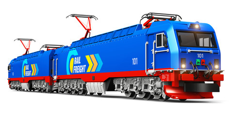 Modern heavy freight electric locomotive © Scanrail