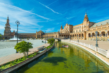 Fototapeta premium Plaza De Espana in Sevilla