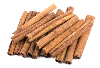 Cinnamon sticks closeup