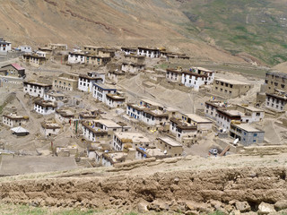 Kibber village. Himachal Pradesh. India. 4270 meters above sea level.