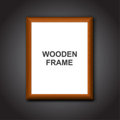Wooden photoframe