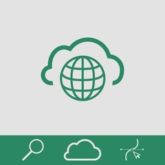 web icon stock vector illustration flat design