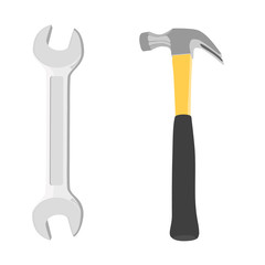Hammer and wrench
