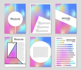 Abstract vector layout background set. For art template design, list, page, mockup brochure theme style, banner, idea, cover, booklet, print, flyer, book, blank, card, ad, sign, sheet,, a4