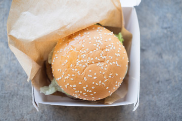 Hamburger is a fast food