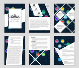 Abstract vector layout background set. For art template design, list, page, mockup brochure theme style, banner, idea, cover, booklet, print, flyer, book, blank, card, ad, sign, sheet,, a4.