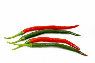 Yeşil ve Kırmızı acı biber