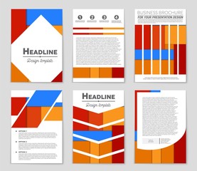 Abstract vector layout background set. For art template design, list, front page, mockup brochure theme style, banner, idea, cover, booklet, print, flyer, book, blank, card, ad, sign, sheet,, a4