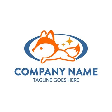 Unique Fox Logo