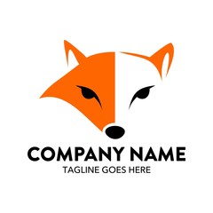 Obraz premium Unique Fox Logo