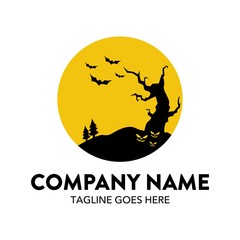 Halloween Logo Template
