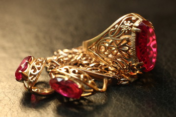 Gold jewelry