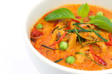 Panaeng curry with pork