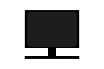 monitor icon vector illustrations, television icon, display icon