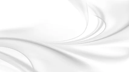 Foto op Plexiglas Abstracte golf abstracte witte achtergrond