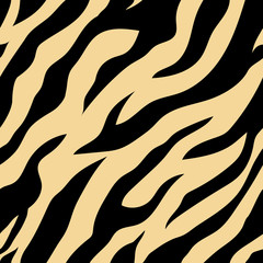 tiger pattern seamless vector