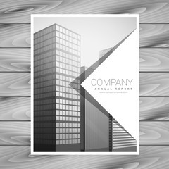 Fototapeta premium simple business brochure template design