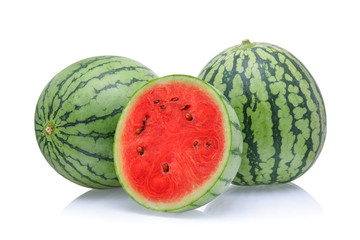 Watermelon isolated on white background © akepong srichaichana