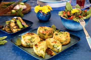 Auflauf mit Zucchini und Kartoffeln