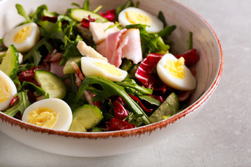 Salad with rocket