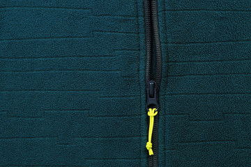 Jacket with zipper close-up © PixieMe