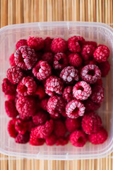 Raspberry in the frost